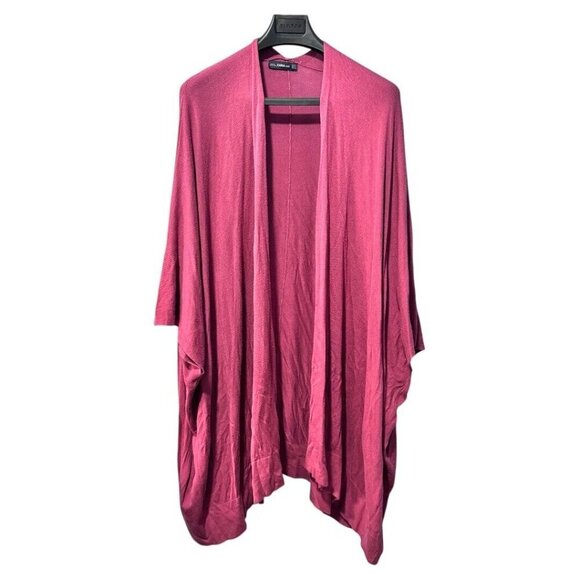 Zara Knit Berry/burgundy viscose‎ nylon light weight sweater - Picture 1 of 3